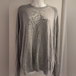 Perry Ellis Men's Gray Knit Sweater. Xxl.